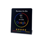 NFC Google Review Display Stand English - Black image 2