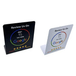 NFC Google Review Display Stand English - Black image 4